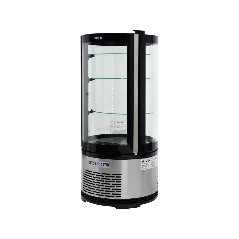 Холодильная кондитерская витрина, 100 л, 480х480х1030 мм, YATO