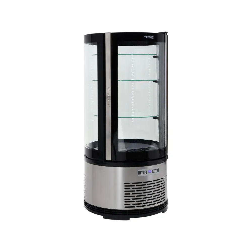 Холодильная кондитерская витрина, 100 л, 480х480х1030 мм, YATO