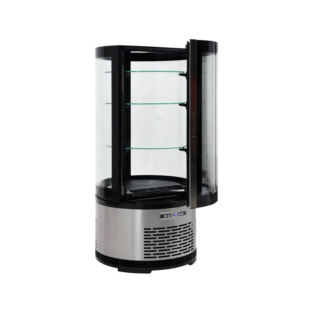 Холодильная кондитерская витрина, 100 л, 480х480х1030 мм, YATO