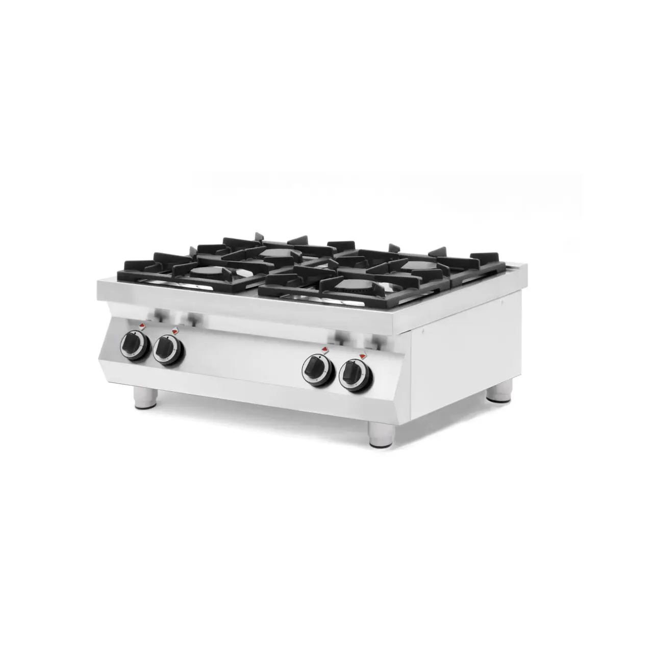 Профессиональная газовая плита, Hendi Kitchen Line, с 4 конфорками