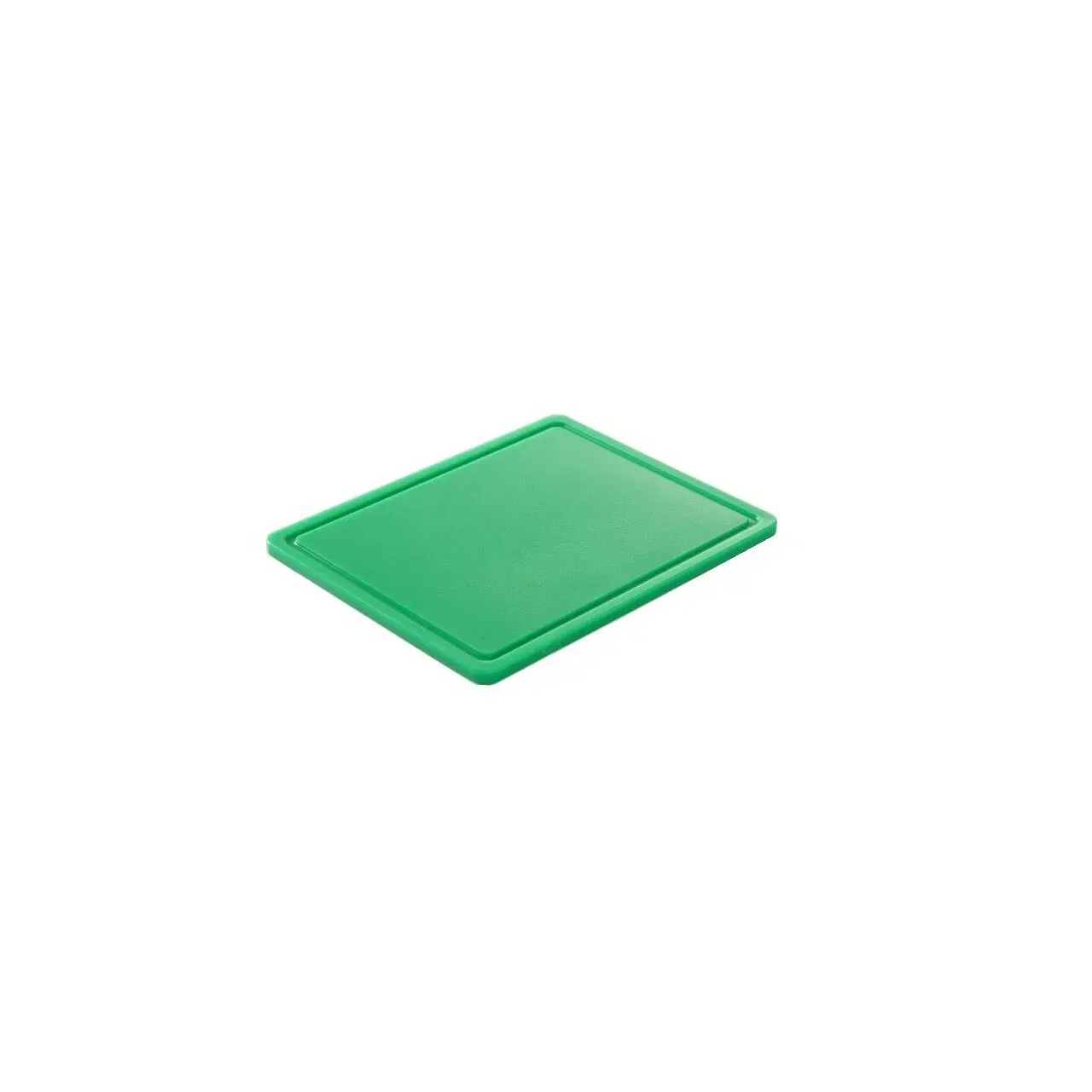 Доска белая, 26.5x32.5x(В)1.2 см - GN1/2, с канавкой для слива, полиэтилен HDPE 500, соответствует нормам гигиены HACCP