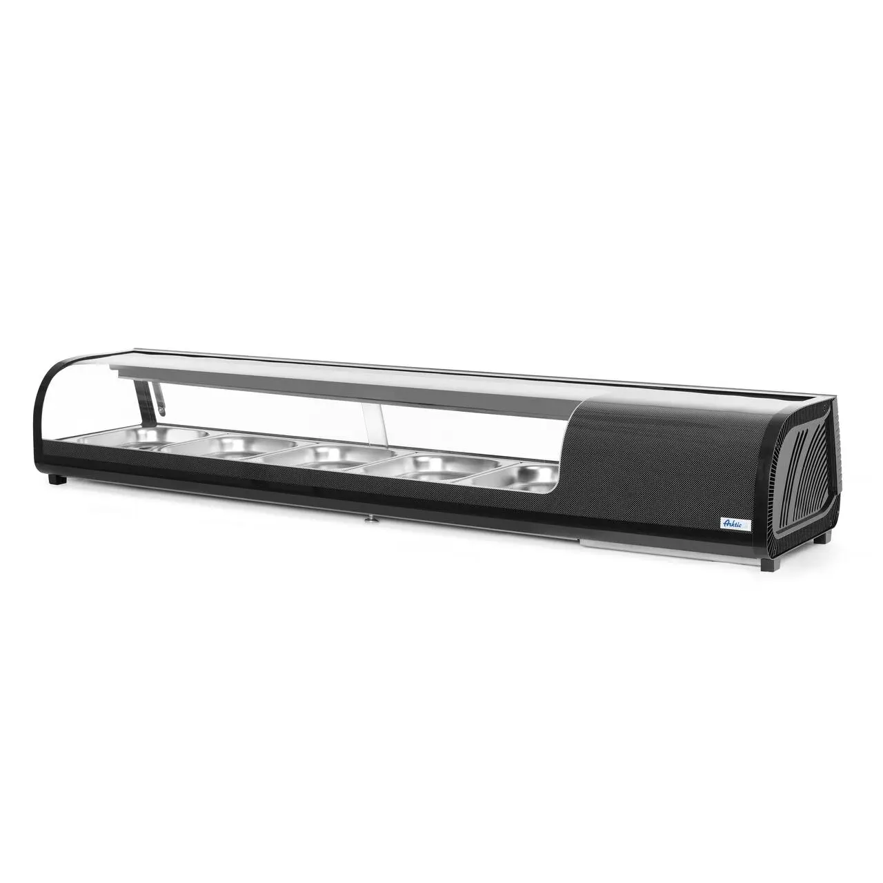 Настольные холодильные витрины для суши со статическим охлаждением и LED-подсветкой