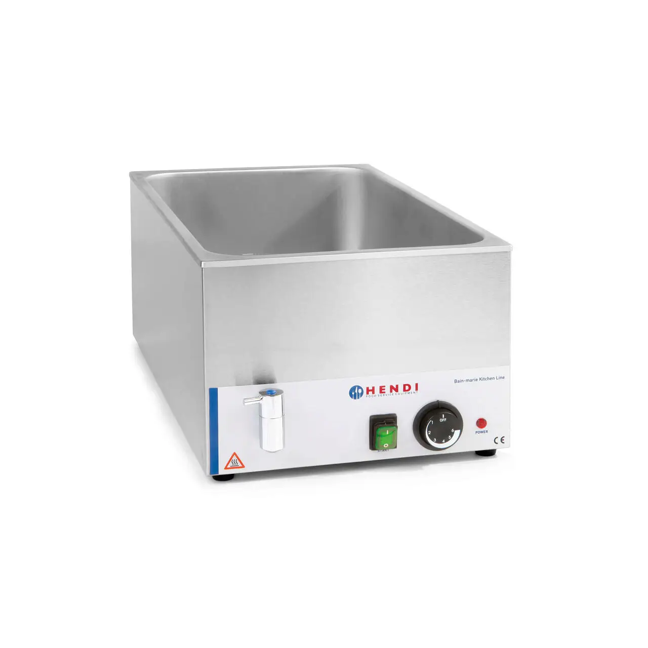Настольный bain-marie GN 1/1 из нержавеющей стали 1200 Вт