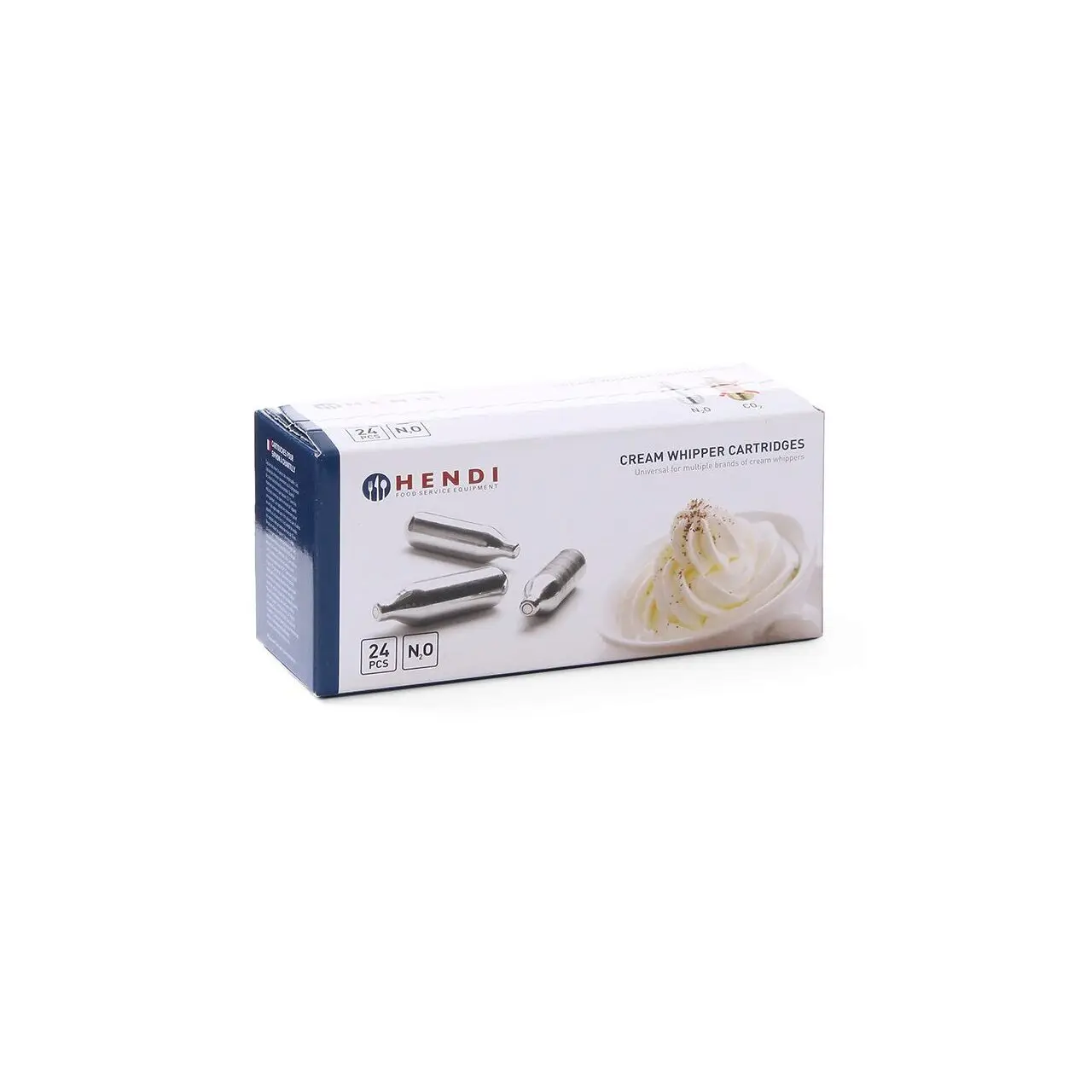 Картриджи N₂O для аппарата для сливок, 10 шт — HENDI