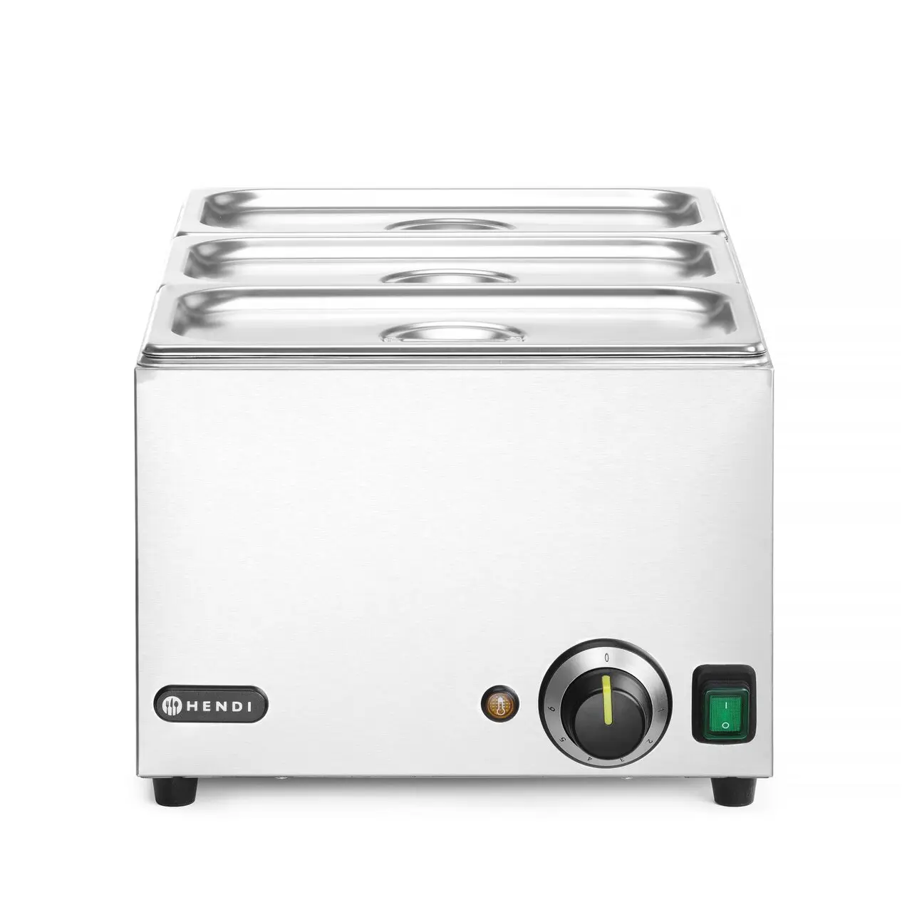 Настольный мармит bain-marie GN 1/1 с 3 гастроёмкостями GN 1/3 и крышками