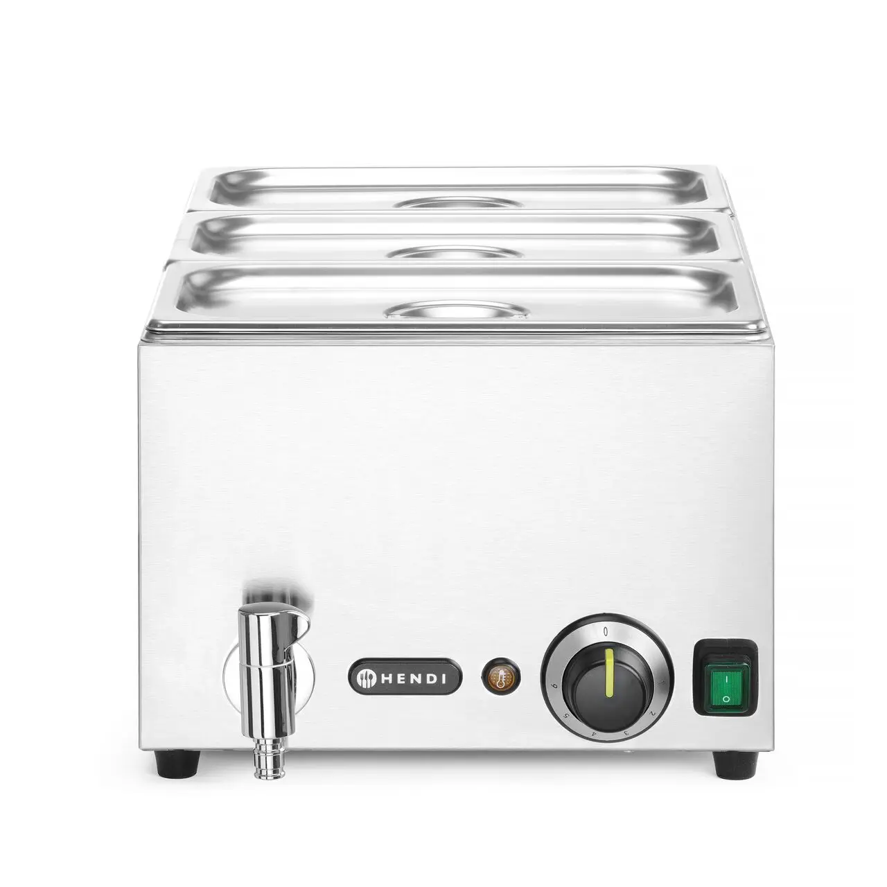 Настольный мармит bain-marie GN 1/1 с 3 гастроёмкостями GN 1/3 и крышками