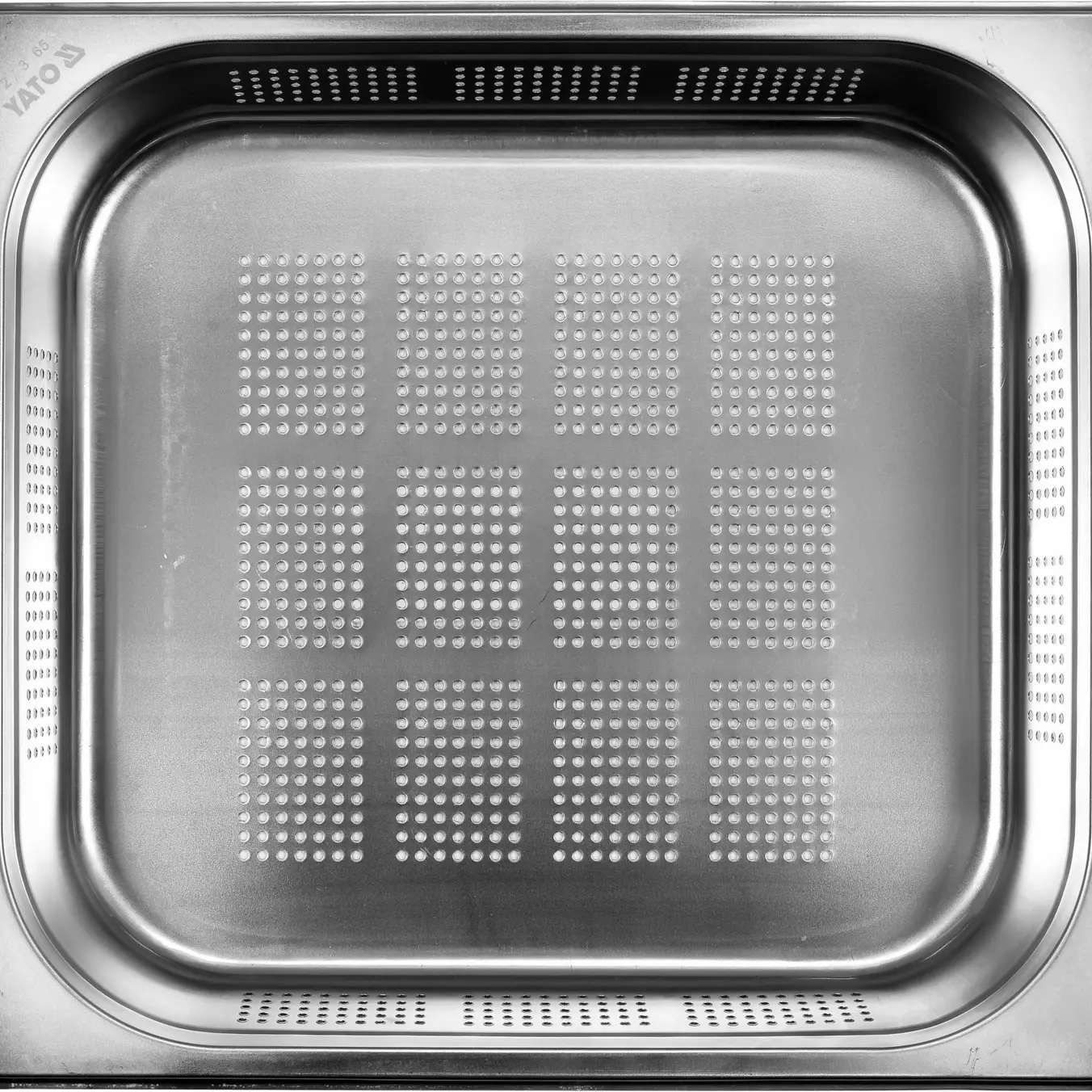 Перфорированная ёмкость GN1/1, нержавеющая сталь, 40 мм, 3 л, YATO
