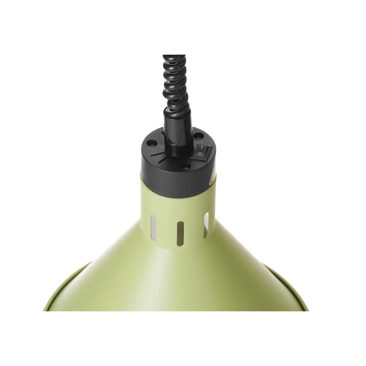 Коническая тепловая лампа, серебристая ø275x(H)250 мм, 230V, 250W