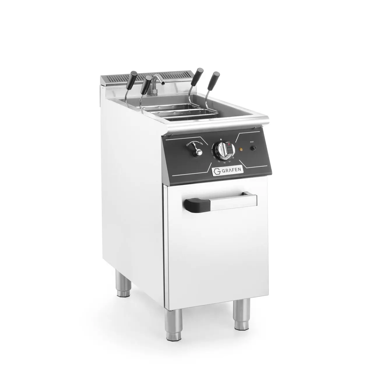Машина для варки пасты с закрытой нижней тумбой, 6 кВт, 400 В, 400×700×H850+90 мм