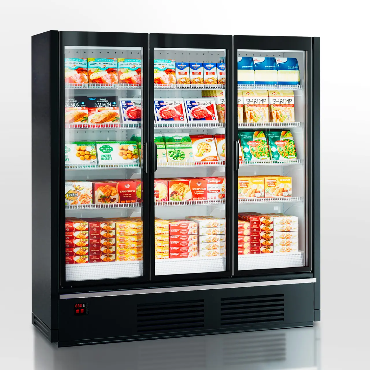 Витрина Indiana cube 2-FG AV 066 LT D 210-DLA (2092) - 1250
