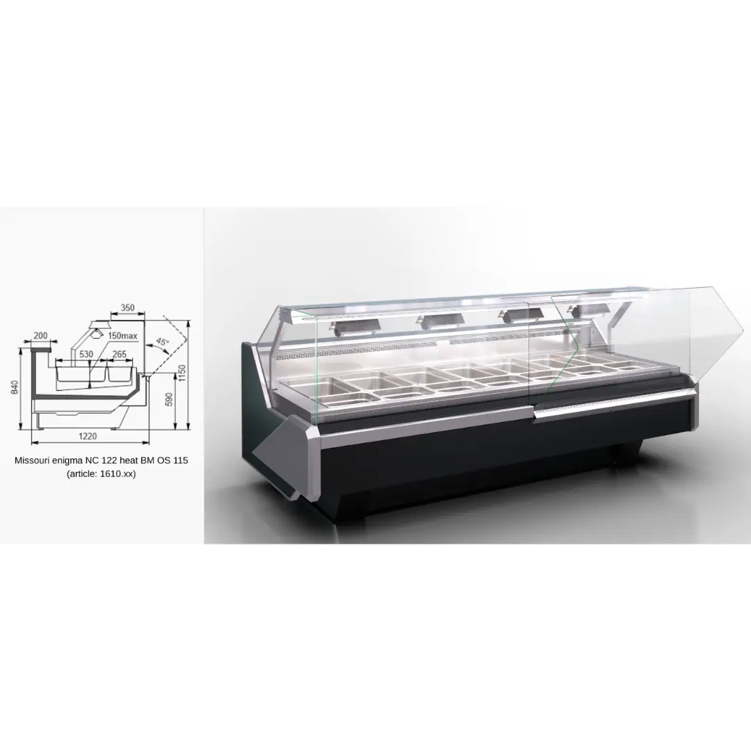 Витрина Missouri enigma NC 122 heat BM OS 115 - 1250