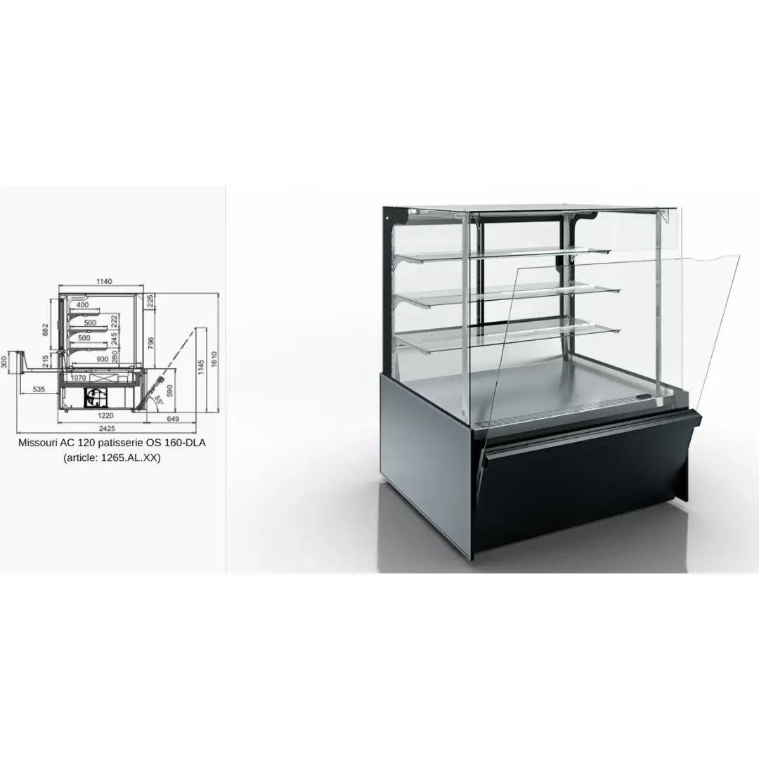 Missouri AC 120 patisserie OS 130-DLA - 1250