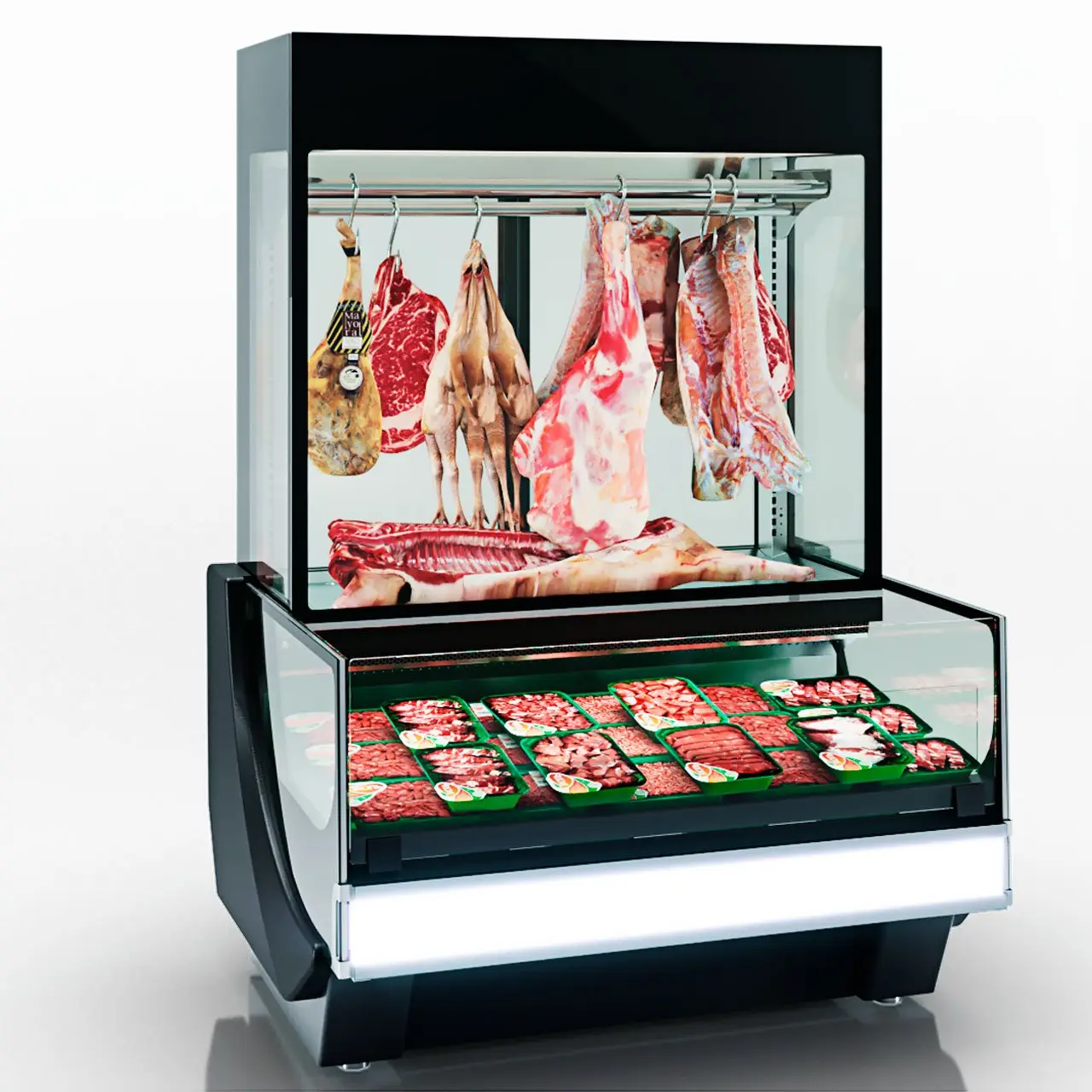 Витрина Missouri cold diamond MC 115 crystal combi S/self 200-S/DLA - Bottom - 1300