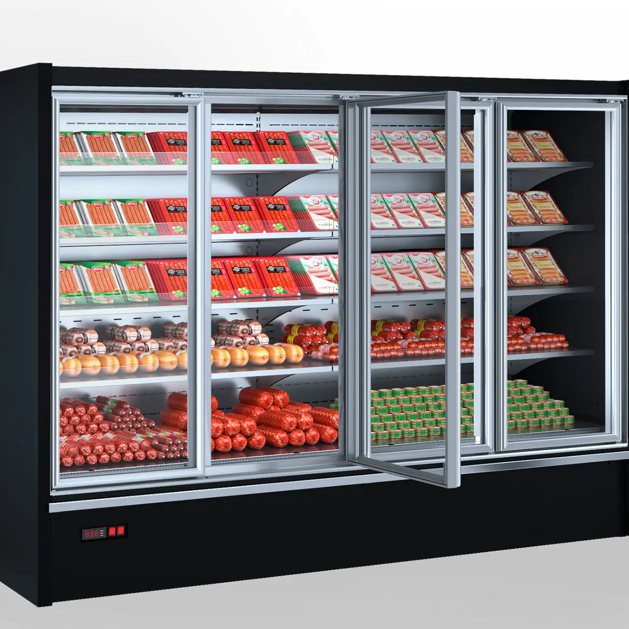 Полувертикальная витрина Indiana eco medium AV 070 MT D 170-DLA - 640