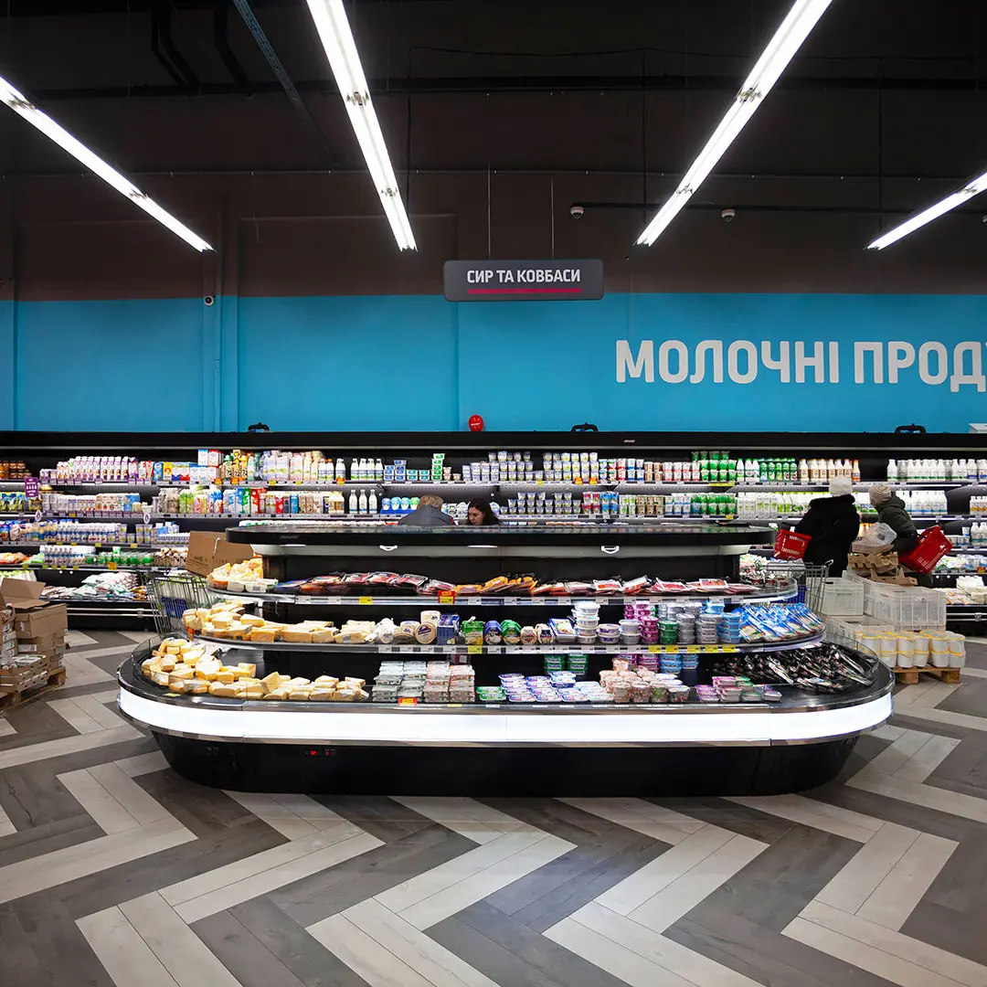 Промоциональная витрина Missouri cold diamond island MV 095 deli self 130-DLM - 1250