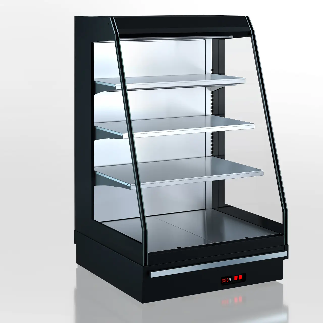 Полувертикальная витрина Louisiana eco NSV 095 heat O 160 (Rounded sidewall) - 905