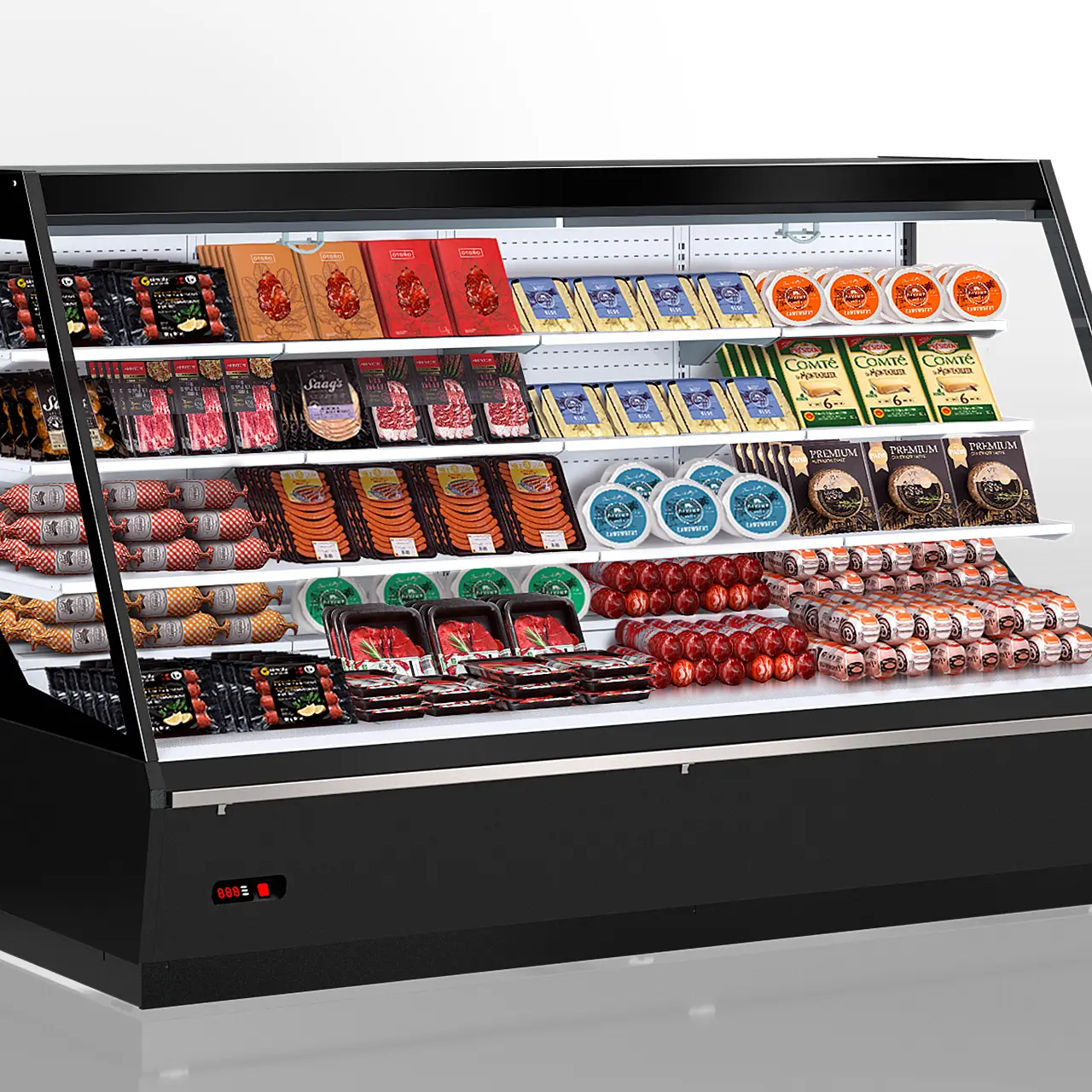 Полувертикальная витрина Indiana eco MSV 120 MT O 160-DLМ - 1250