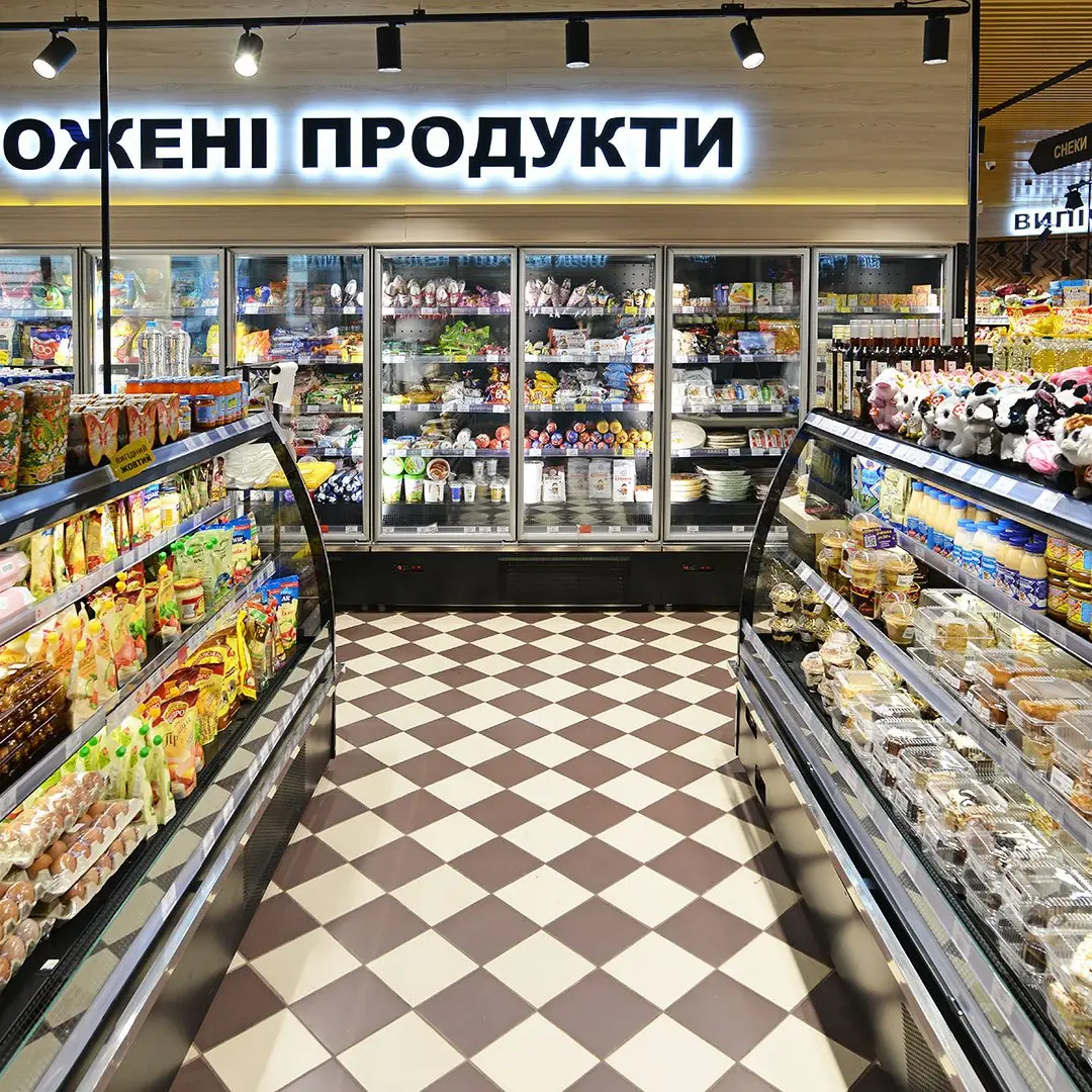 Полувертикальная витрина Indiana eco MSV 070 MT O 130-DLM - 937