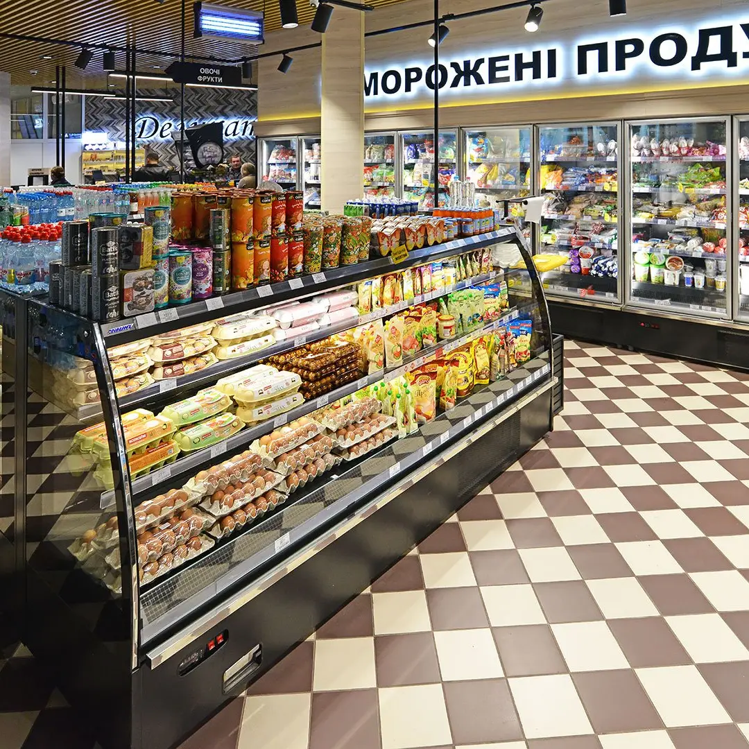 Полувертикальная витрина Indiana eco MSV 070 MT O 130-DLM - 937