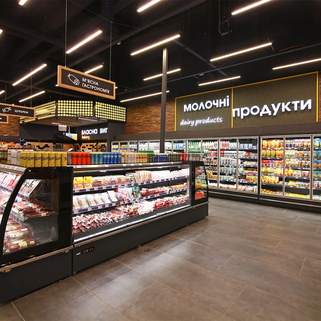 Полувертикальная витрина Indiana eco MSV 070 MT O 130-DLM - 937