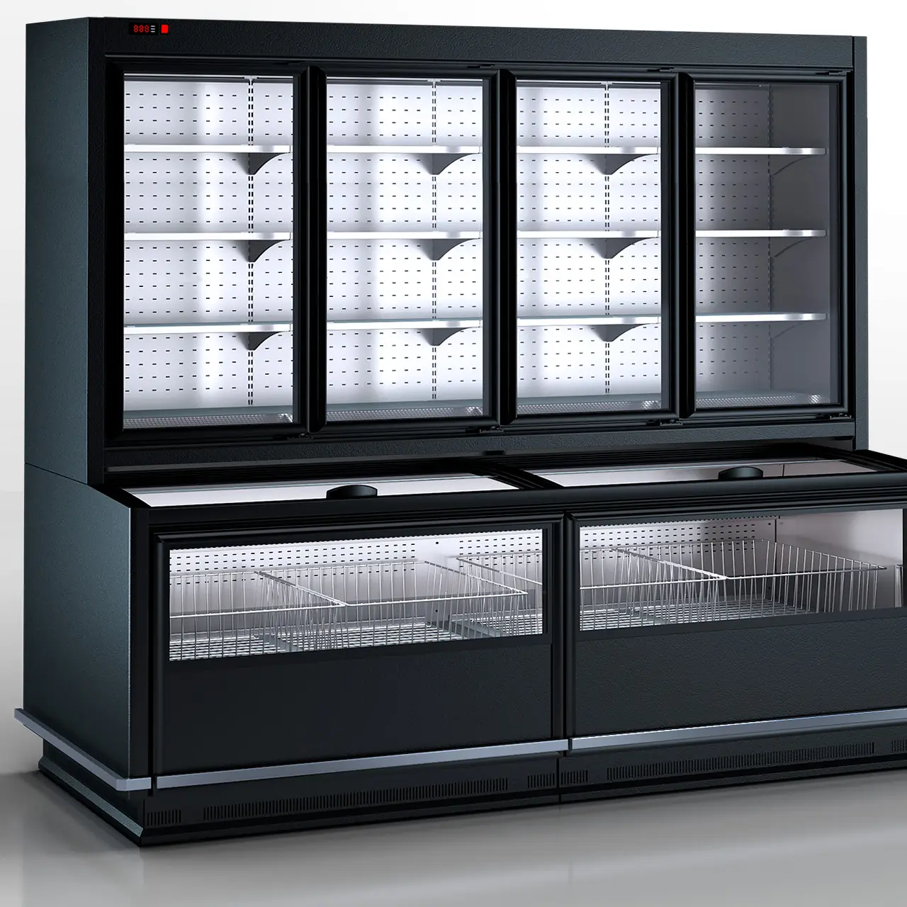 Комбинированная витрина Alaska combi MHV 110 MT D/C 200-DLM - 1250