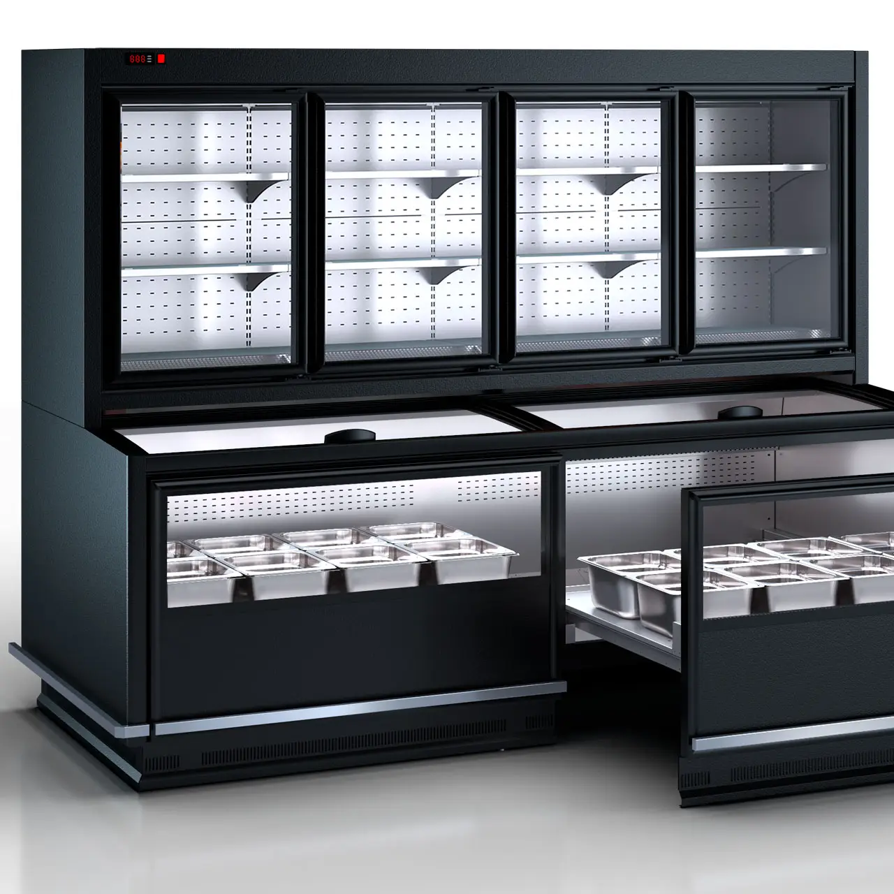 Комбинированная витрина Alaska combi MHV 110 MT D/C 200-DLM - 1250
