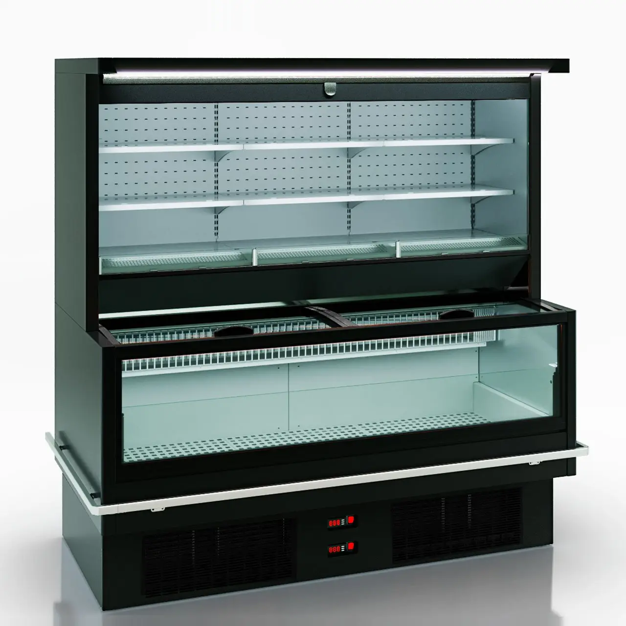 Комбинированная витрина Alaska combi 2 AHV 090 LT/MT O/C 200-D/SLA - 1250