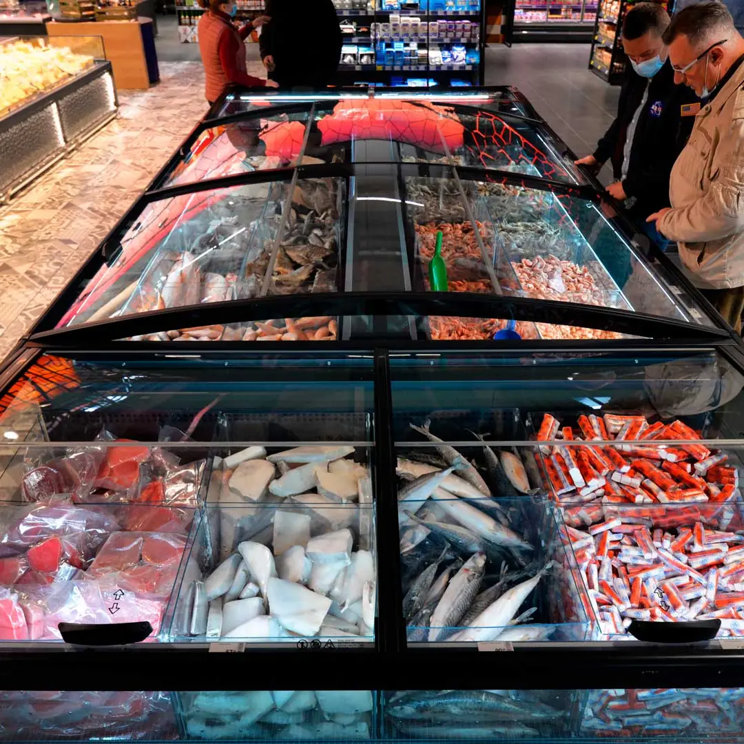 Витрина для замороженных продуктов Alaska DE MH 160 LT O 096-DLM - 2500