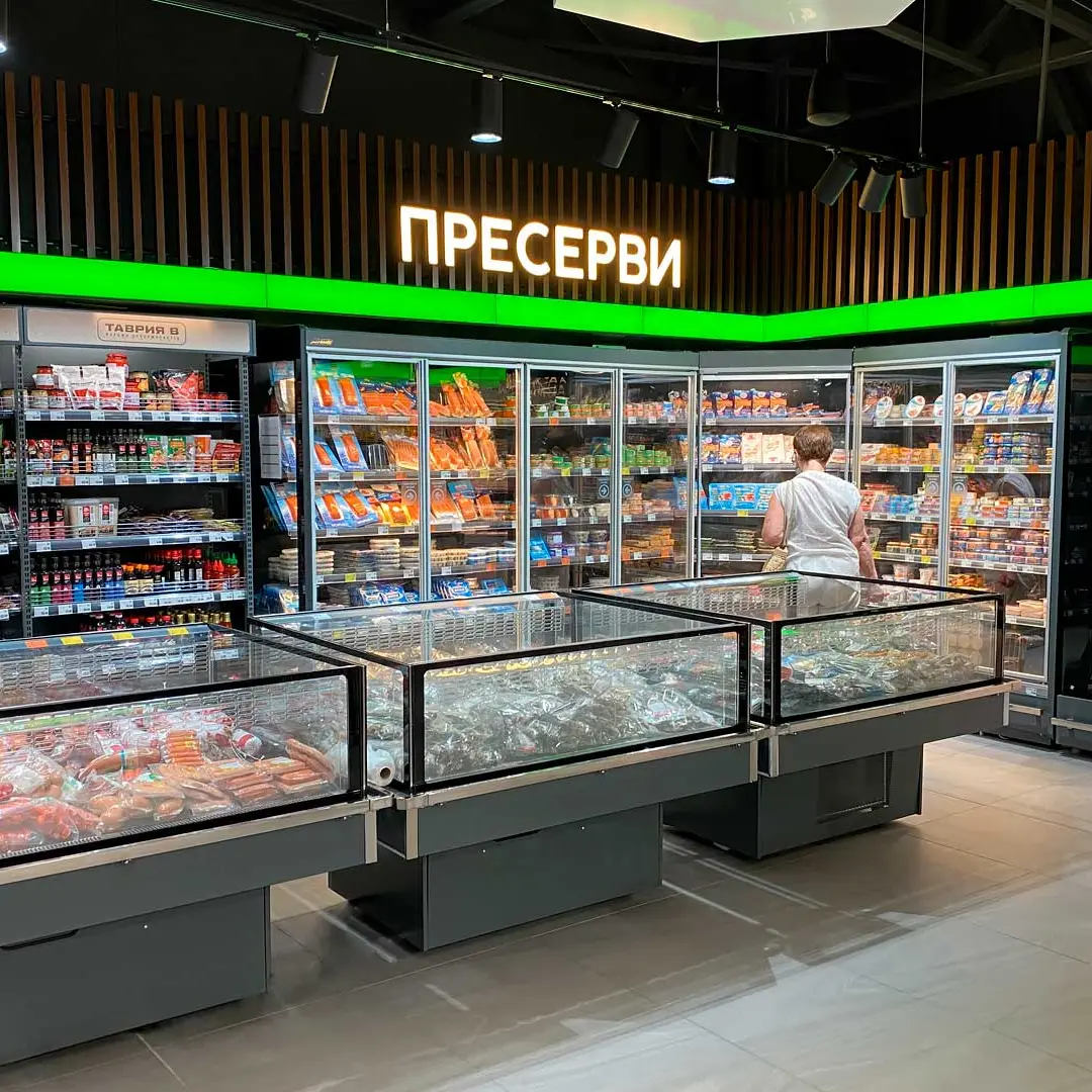 Промоциональная витрина Virginia AC 100 deli self 086-DLA - 937