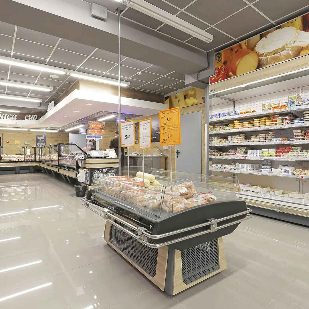 Промоциональная витрина Virginia AK 100 deli self 083-DLA without lid - 937