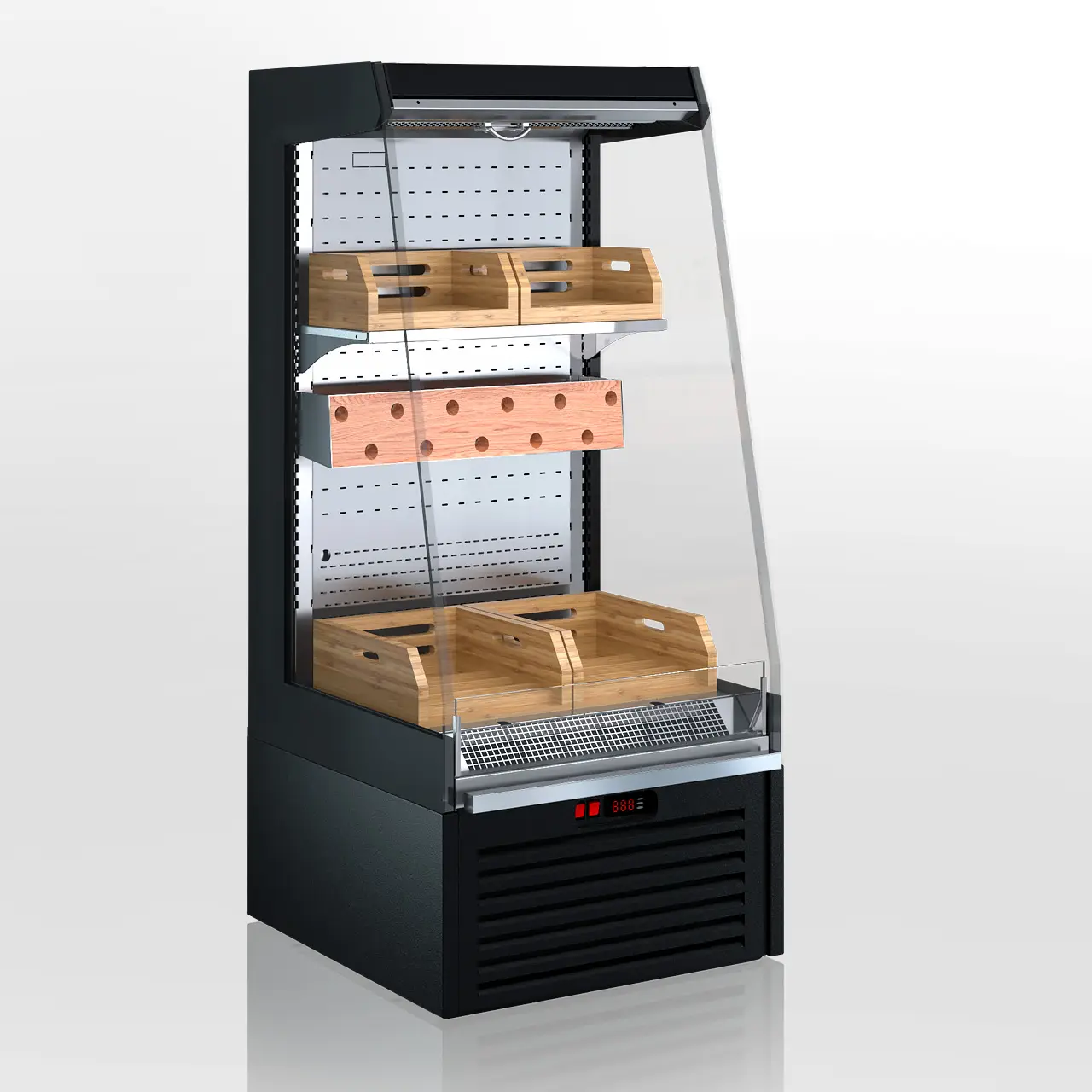 Полувертикальная витрина Indiana eco ASV 070 wine O 144-DLA - 640