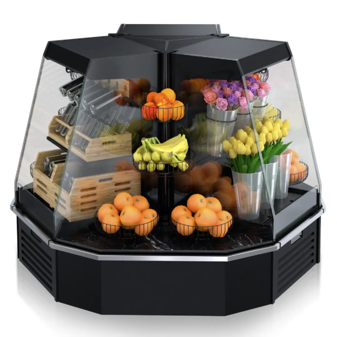 Полувертикальная витрина Indiana eco NSV 070 O 144 — угловые элементы