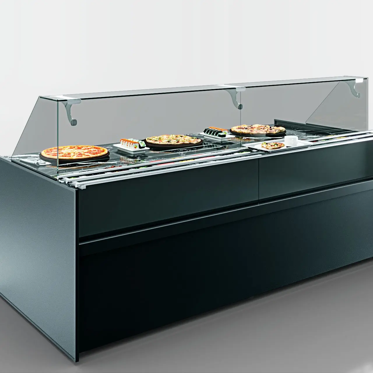 Линия раздачи готовых блюд Missouri MC 120 sushi/pizza L SL 130-DBM - 937