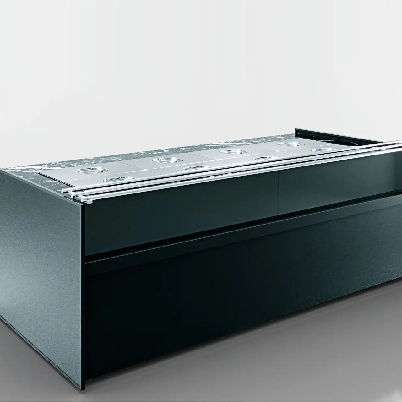 Линия раздачи готовых блюд Missouri NC 120 heat BM L SL 130 - 1250