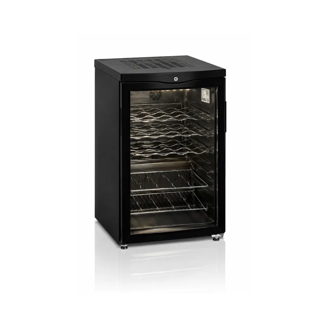 Встраиваемый под столешницу винный шкаф TEFCOLD SC85 BLACK