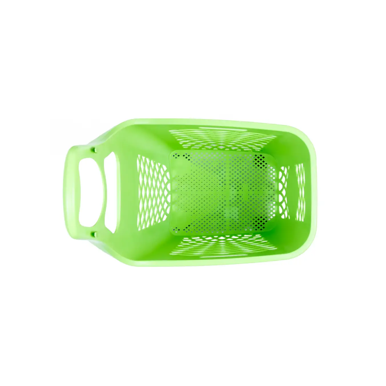 Покупательская корзина на колёсах Plastimark Slimmer 60 л — Синяя (RAL 5015)