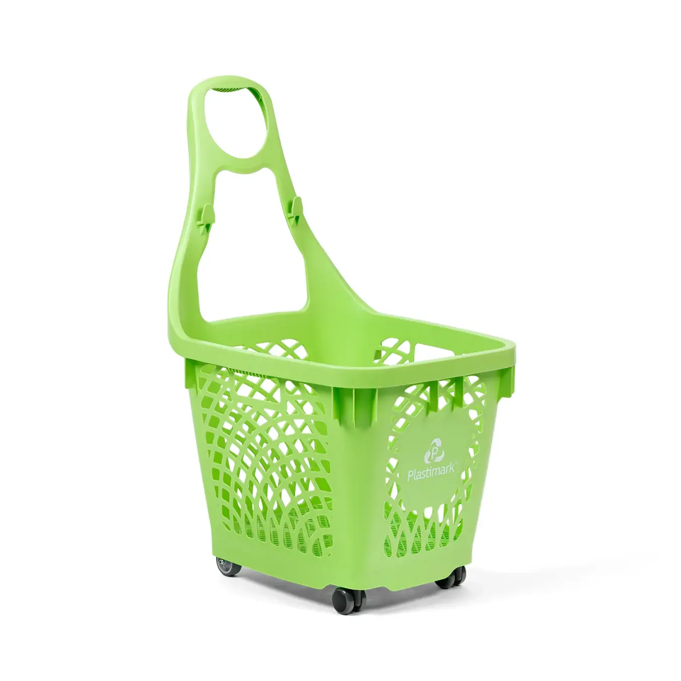 Покупательская корзина Plastimark Maxityko 66 л — насыщенный красный (RAL 3020)