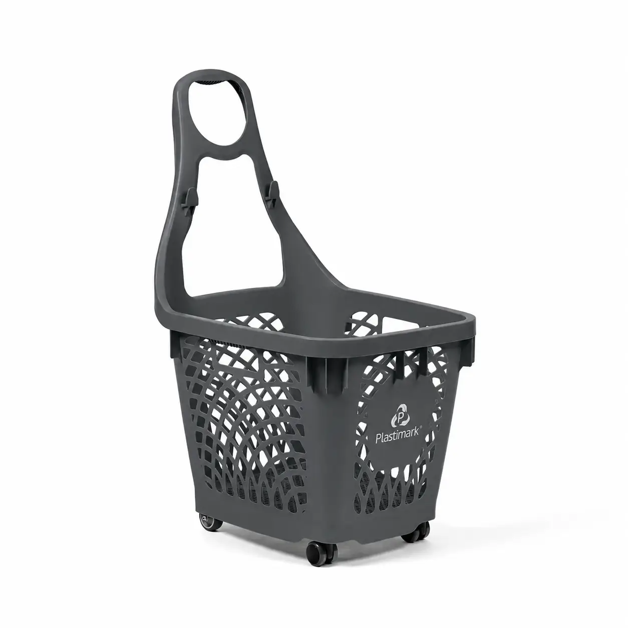 Покупательская корзина Plastimark Maxityko 66 л — насыщенный красный (RAL 3020)