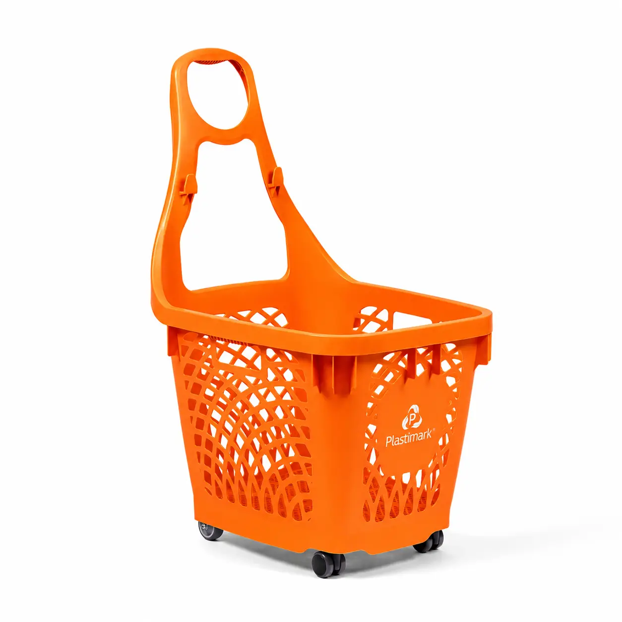 Покупательская корзина Plastimark Maxityko 66 л — насыщенный красный (RAL 3020)