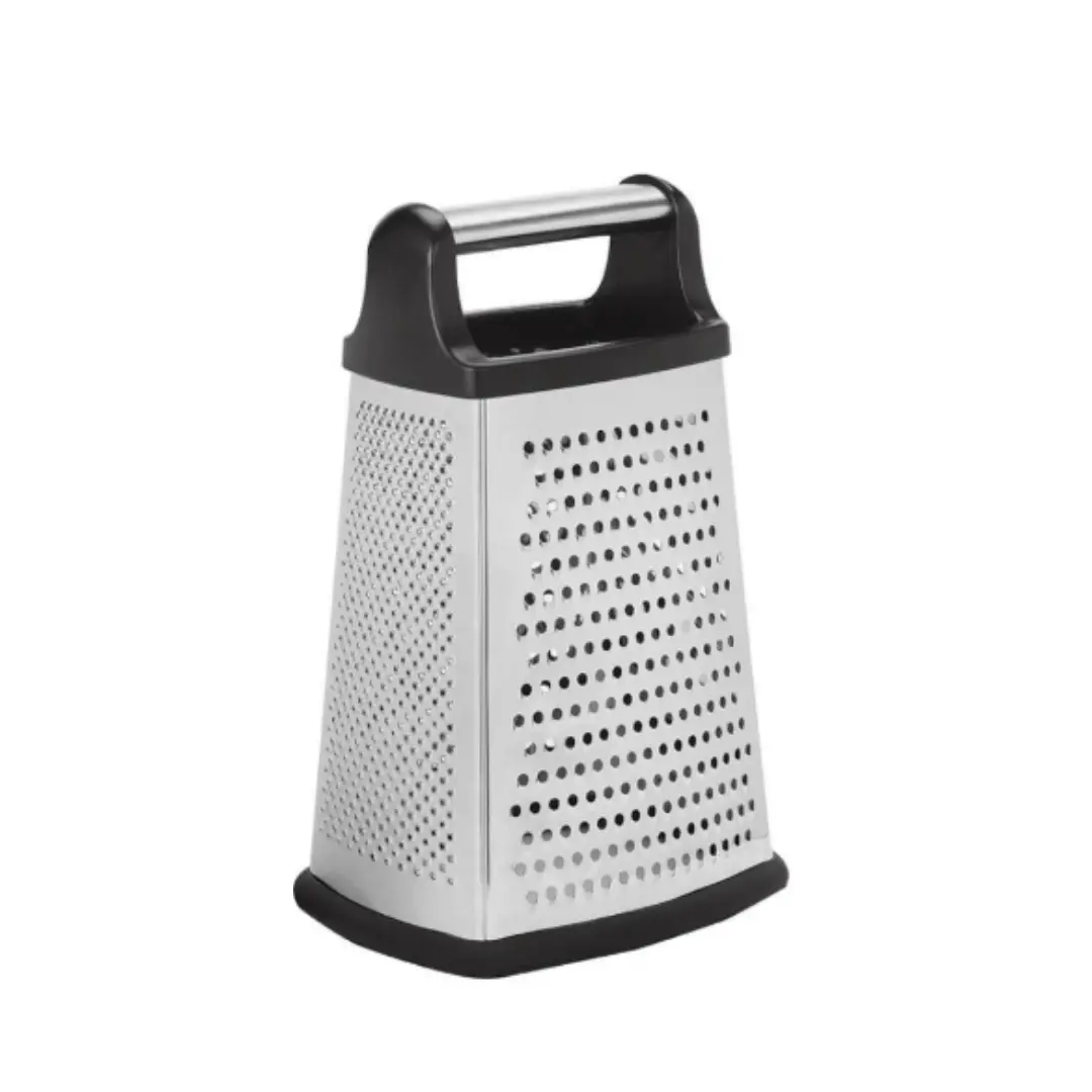 Тёрка четырёхсторонняя из нержавеющей стали 100×80×230 мм