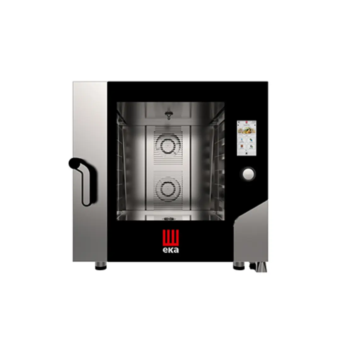 Печь пароконвекционная газовая Millennial Touch Screen Bakery с прямым парообразованием, 10 уровней 600×400 мм, сенсорная панель TFT 7"