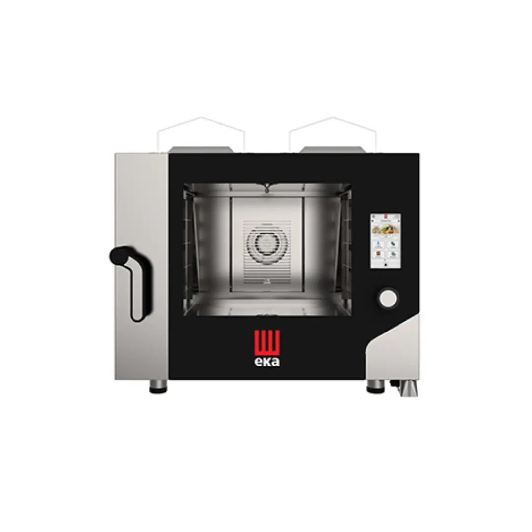 Печь пароконвекционная газовая Millennial Touch Screen Bakery с прямым парообразованием, 10 уровней 600×400 мм, сенсорная панель TFT 7"